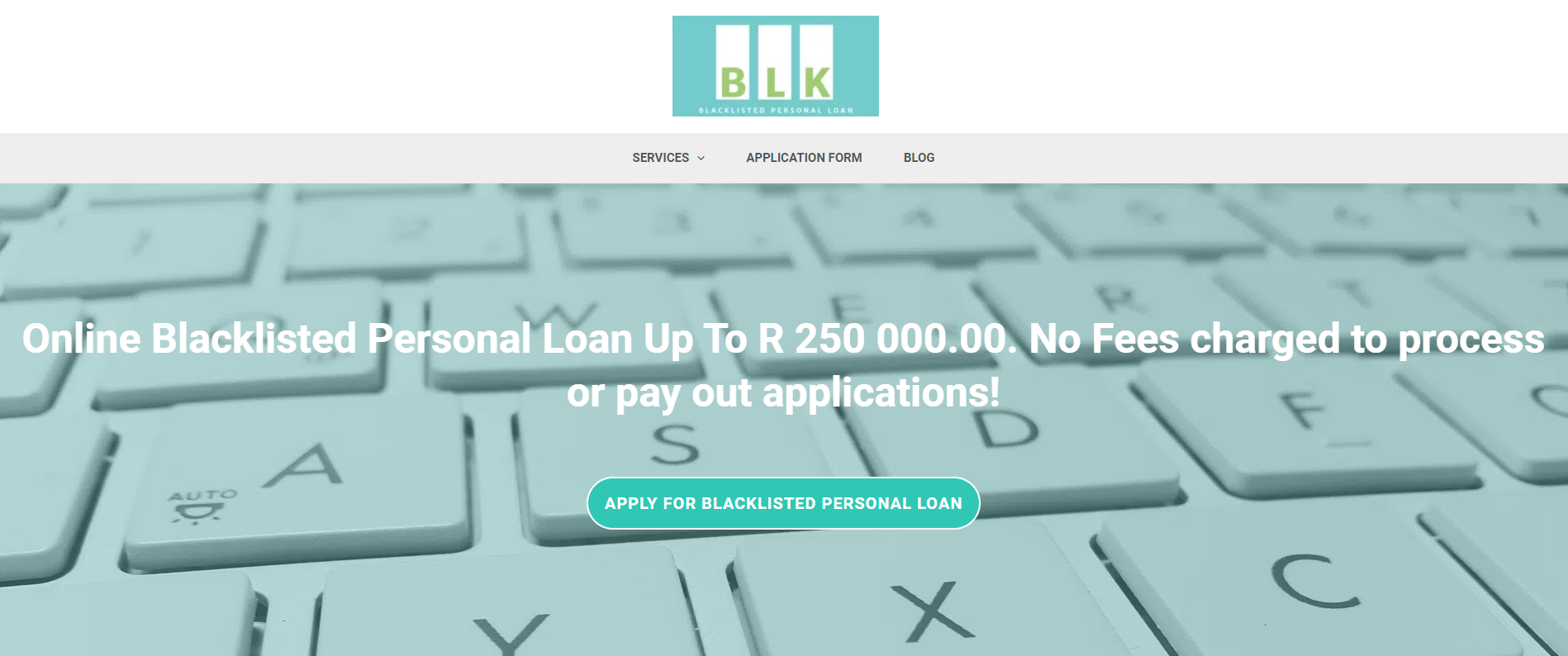 Blacklisted Personal Loan
